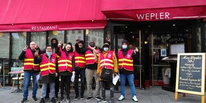 Grève au menu du Wepler